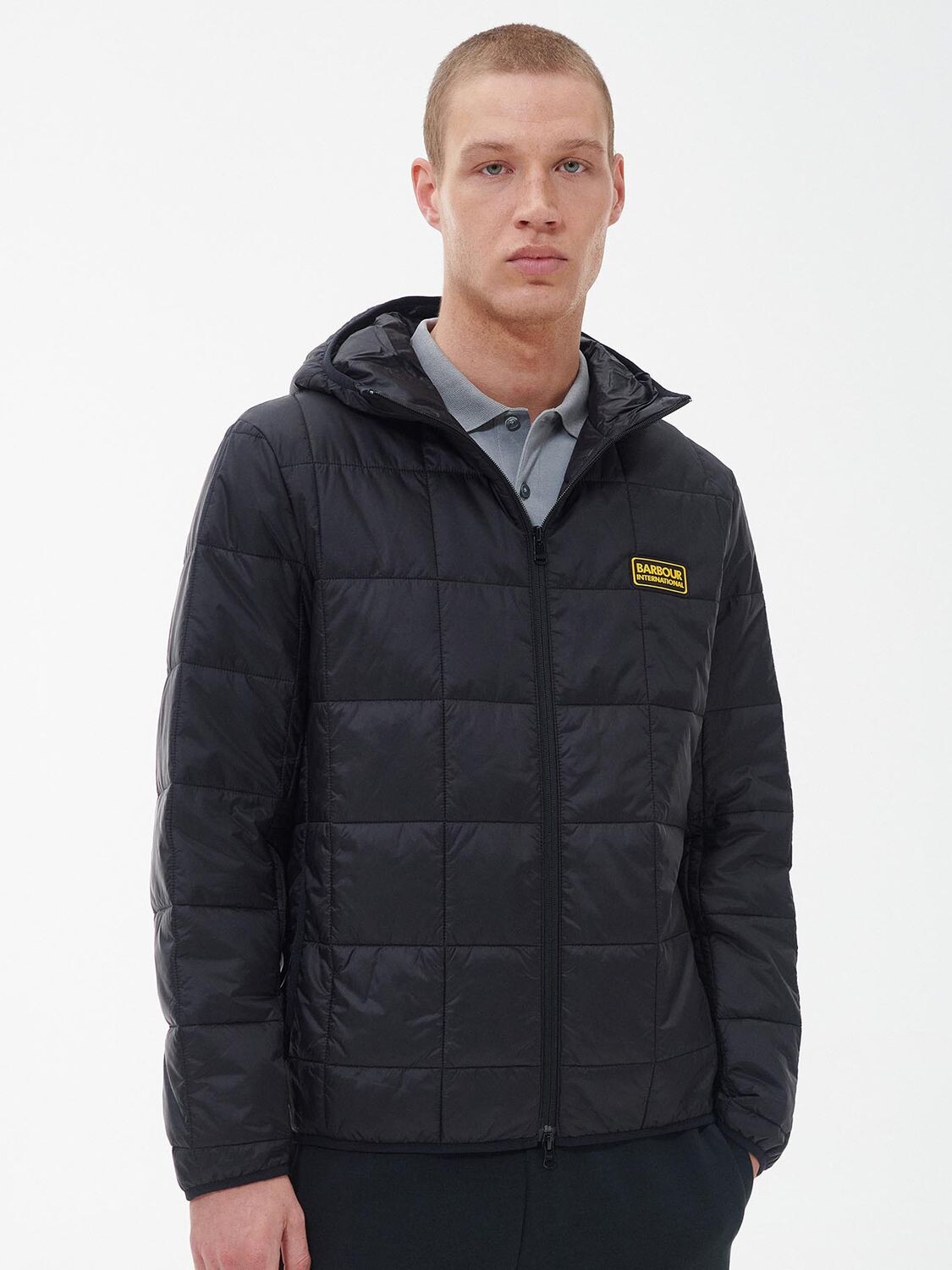 

Стеганая куртка для международных мероприятий Barbour, черный
