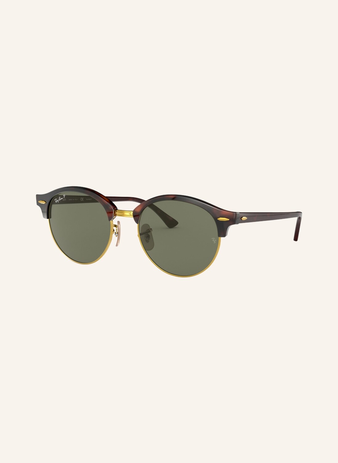 Солнцезащитные очки Ray-Ban RB4246 CLUBROUND, гавана