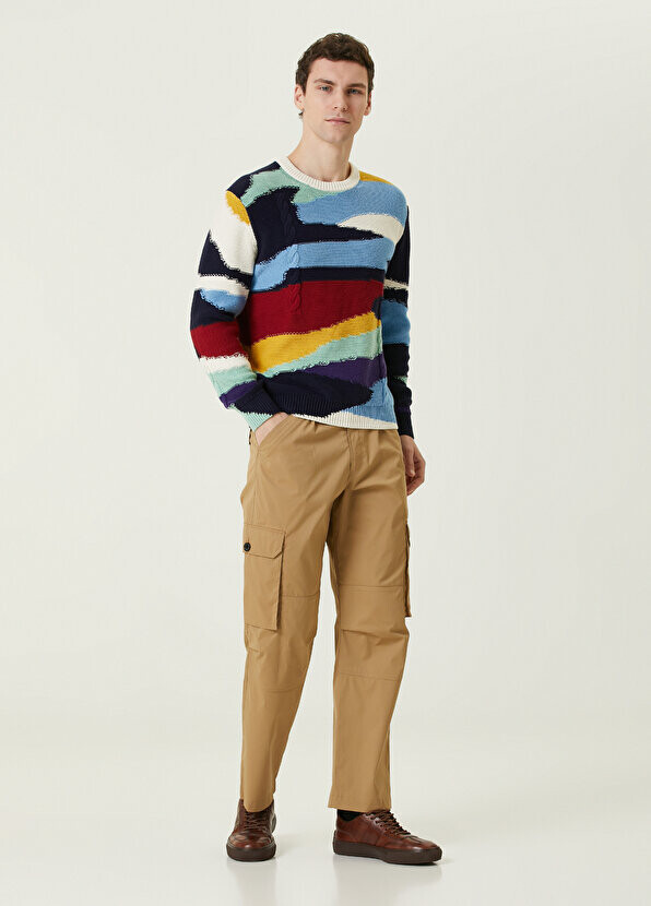 

Бежевые брюки-карго PS by Paul Smith, Бежевый, Бежевые брюки-карго PS by Paul Smith