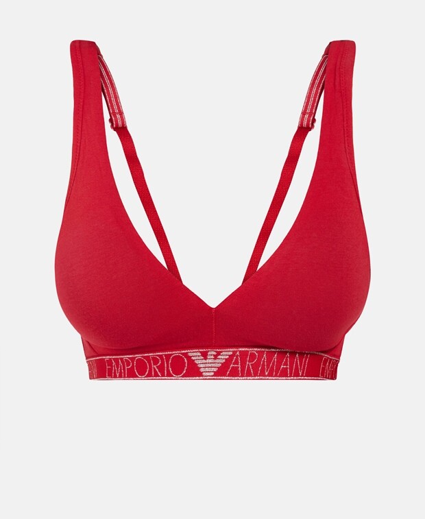 

Бюстье Emporio Armani, вишнево-красный