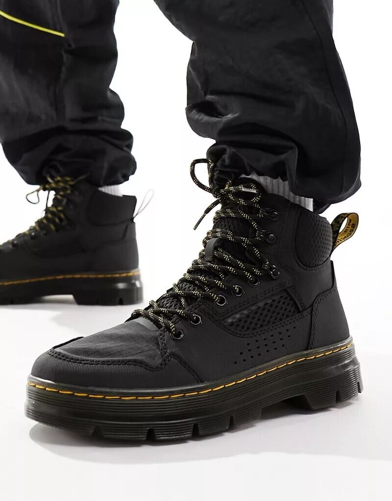 

Доктор Черные ботинки Martens Rilla Dr Martens