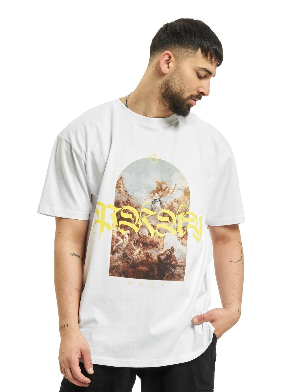 

Футболка с принтом Upscale by Mister Tee, белый