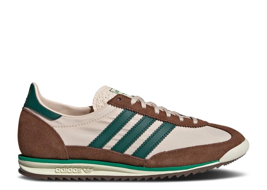 

Кроссовки adidas Wmns SL72 OG, цвет Linen Collegiate Green