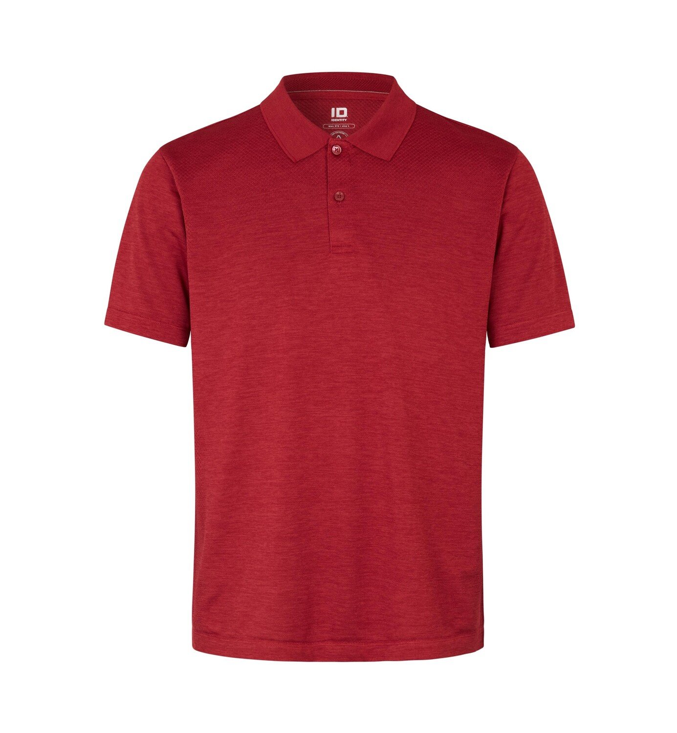 

Поло IDENTITY Polo Shirt active, цвет Dunkel rot meliert