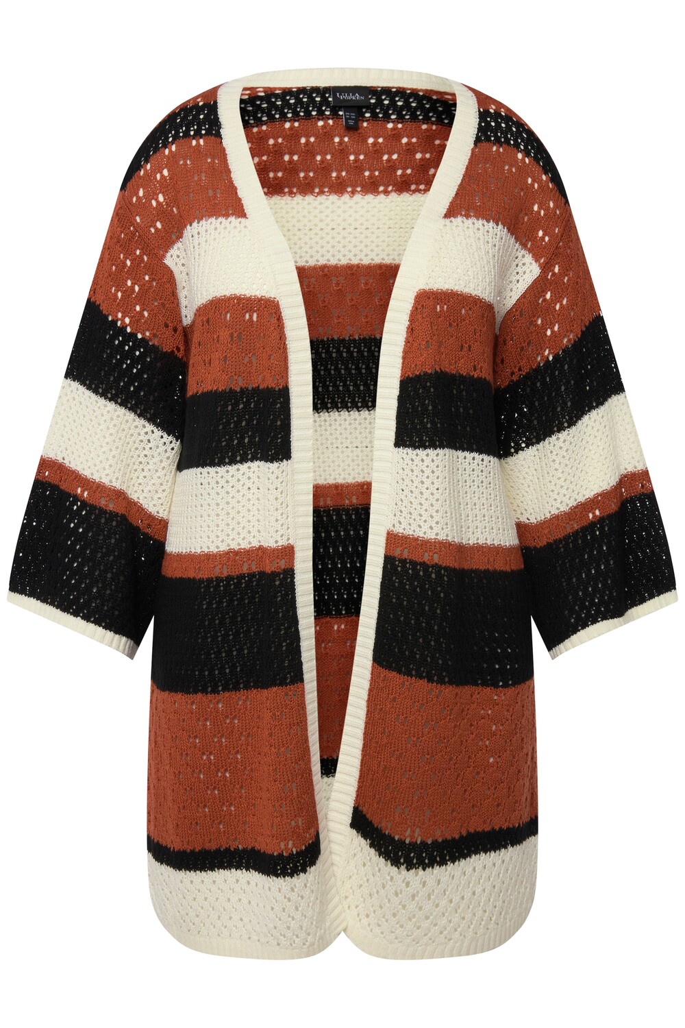 

Толстовка Ulla Popken Strickjacke, цвет sahneweiß