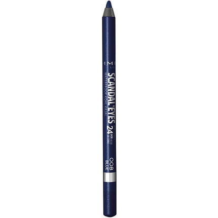 Scandal Eyes Водостойкая подводка для глаз Синий карандаш 1,3G, Rimmel