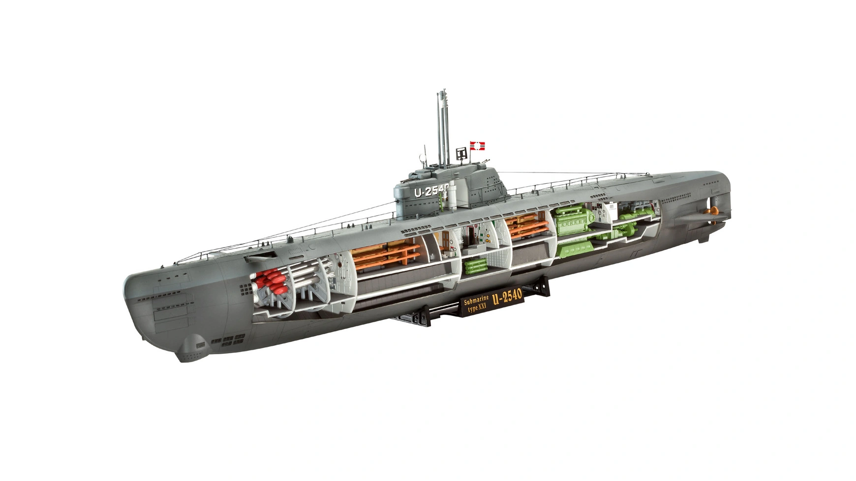 Revell Подводная лодка Тип XXI У 2540 цена и фото