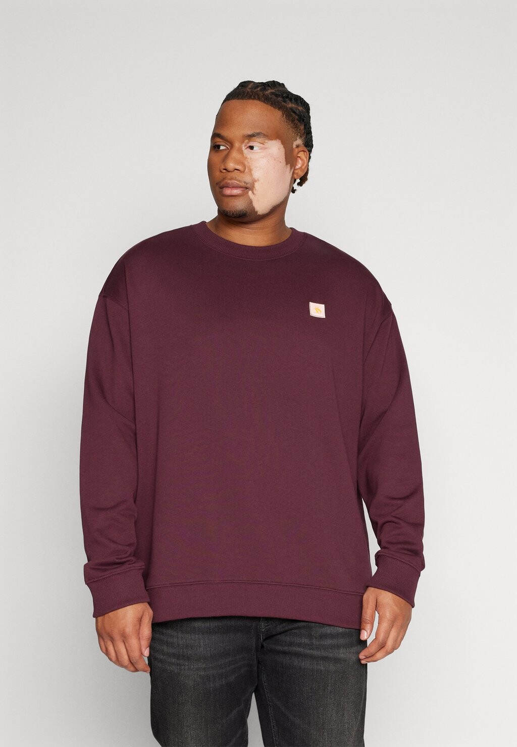 

Толстовка Scotch & Soda REGULAR FIT LOGO BADGE, ягодное вино