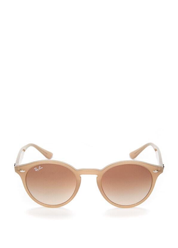 

Бежевые мужские солнцезащитные очки круглой формы Ray-Ban
