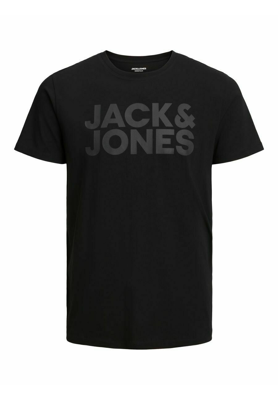 

Футболка с принтом Jack & Jones, черный