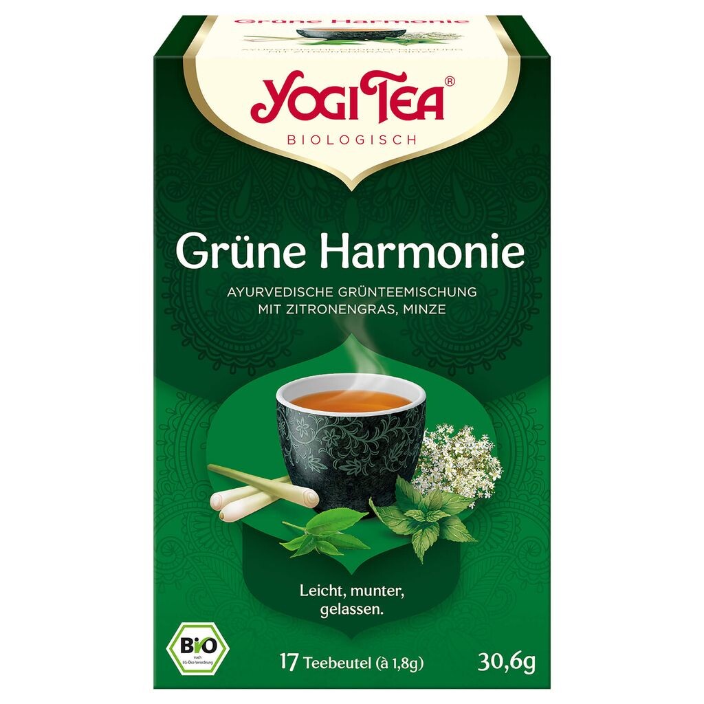 

Yogi Tea Чай Green Harmony 30,6 г 17 чайных пакетиков