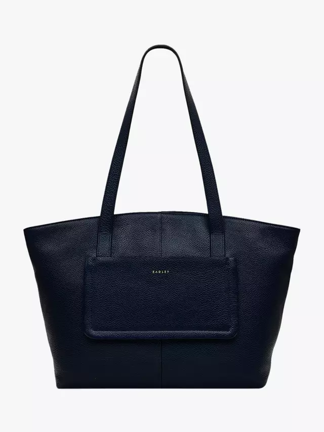 

Сумка тоут Radley Sycamore Grove Medium Ziptop Leather, цвет ink