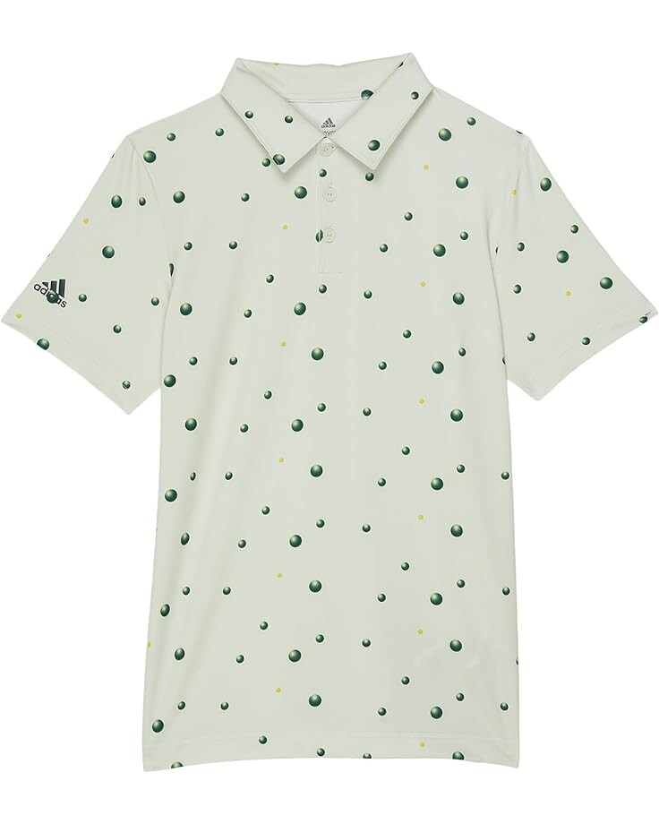 

Поло Adidas Printed Golf Polo Shirt, цвет Linen Green