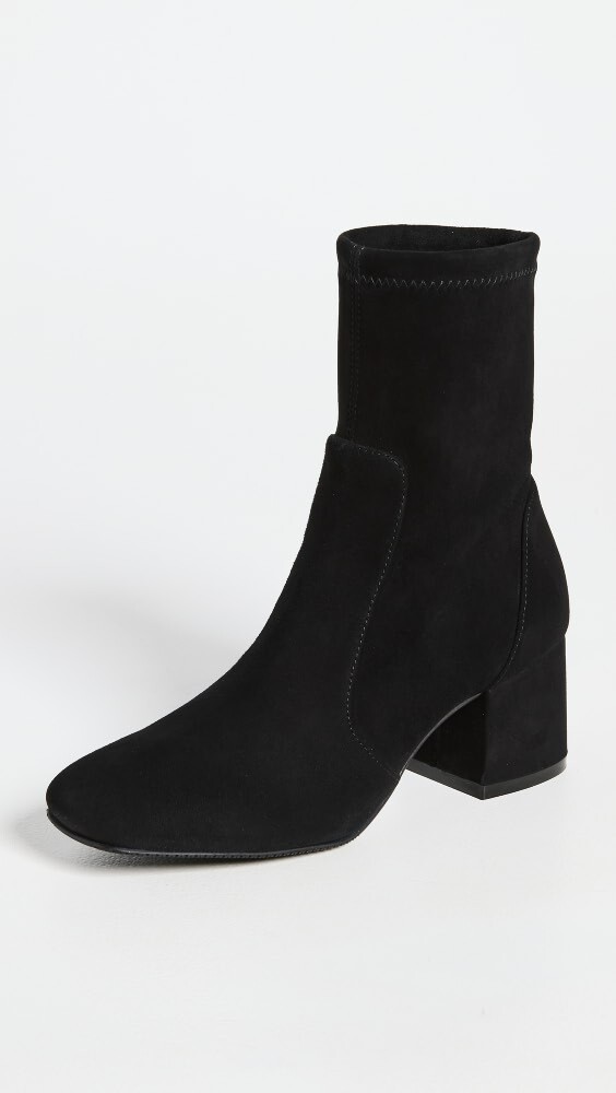 

Ботинки Stuart Weitzman 60мм Sleek Sock Booties, черный