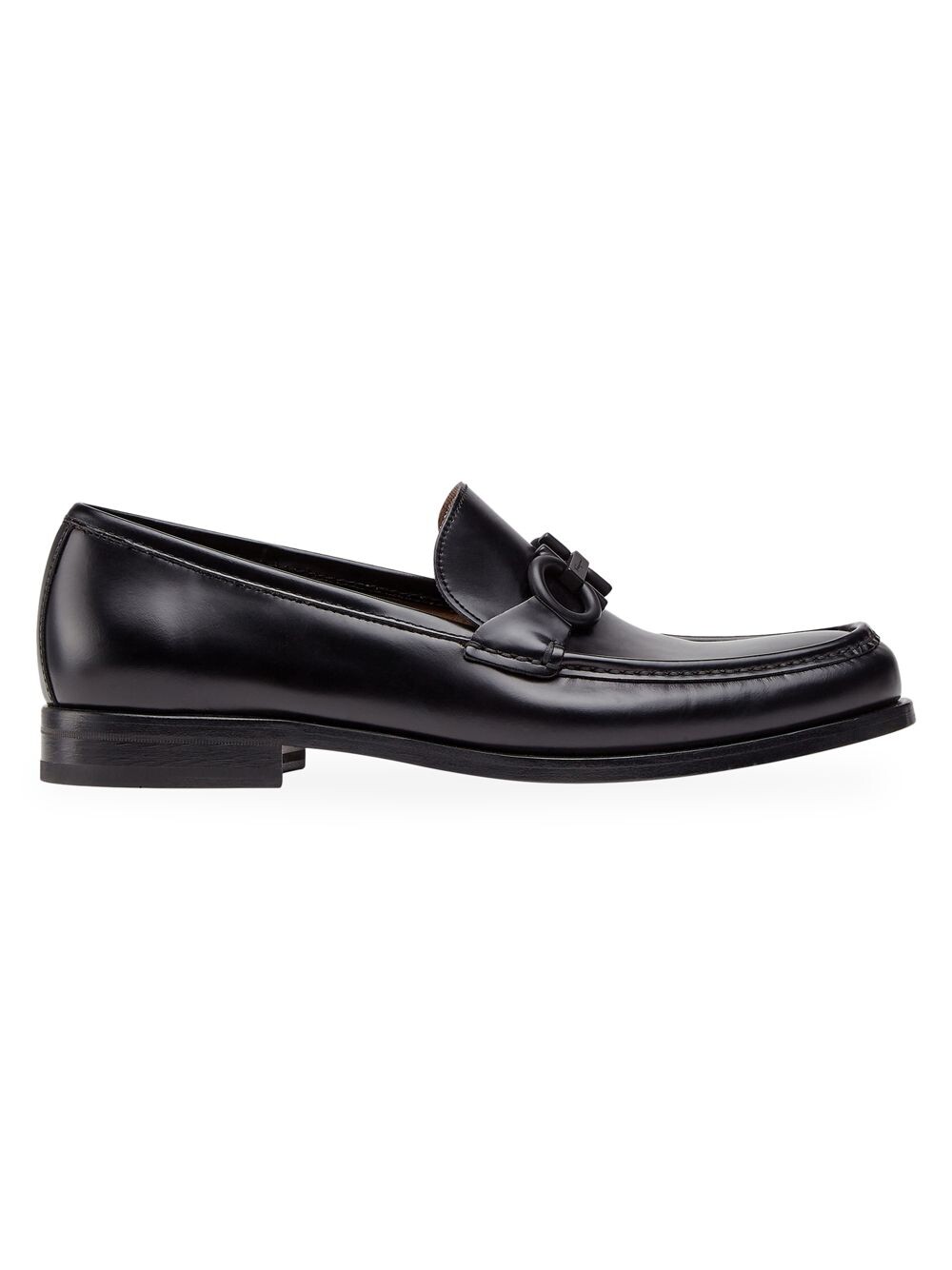 

Кожаные лоферы Rolo 10 FERRAGAMO, неро