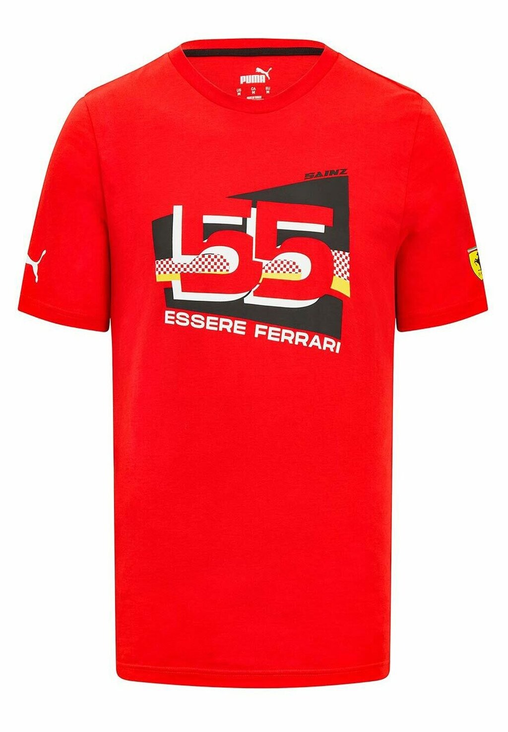 

Футболка с принтом Scuderia Ferrari, красный