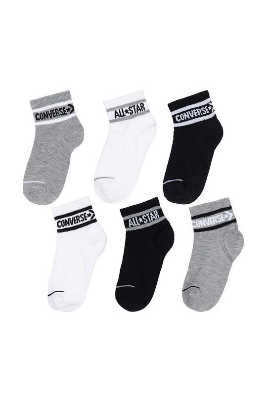 

Converse Детские носки, 6 шт., серый