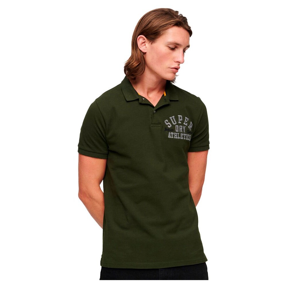 

Поло Superdry Vintage Superstate, зеленый