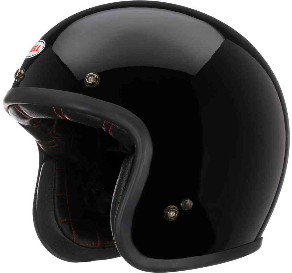 Кастомный шлем 500 DLX Solid Jet Bell, черный цена и фото