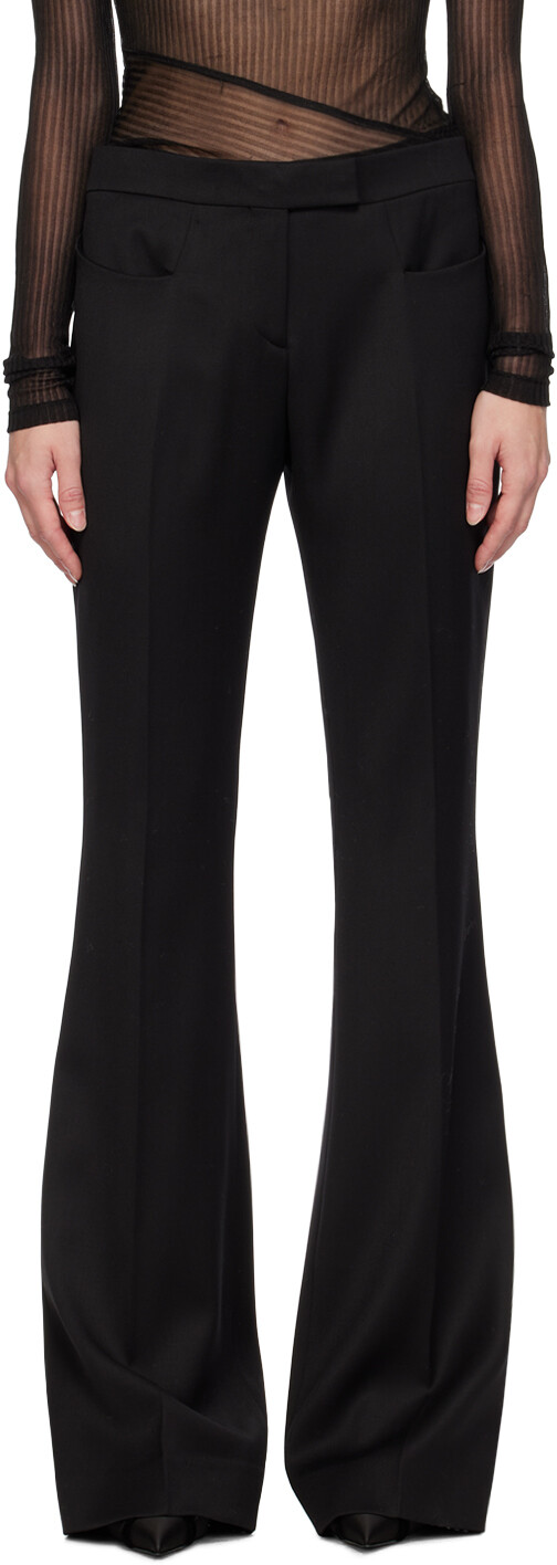 

Черные брюки-клеш TOM FORD, Черный