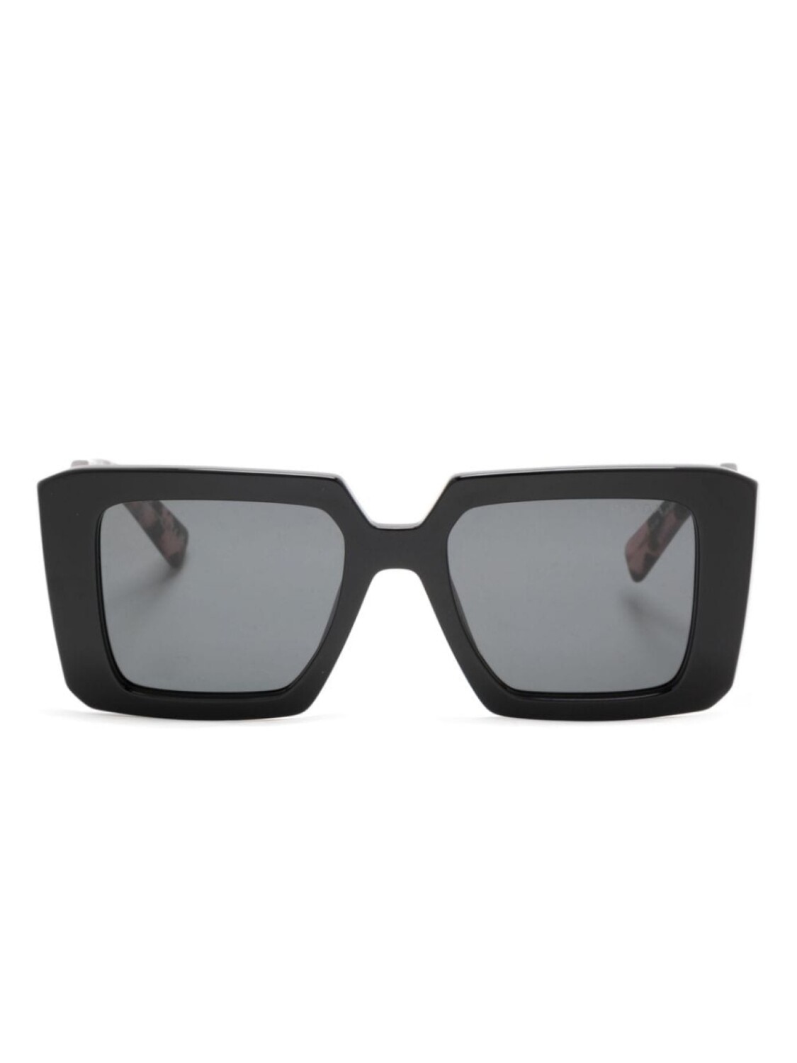 

Prada Eyewear солнцезащитные очки Symbole, черный