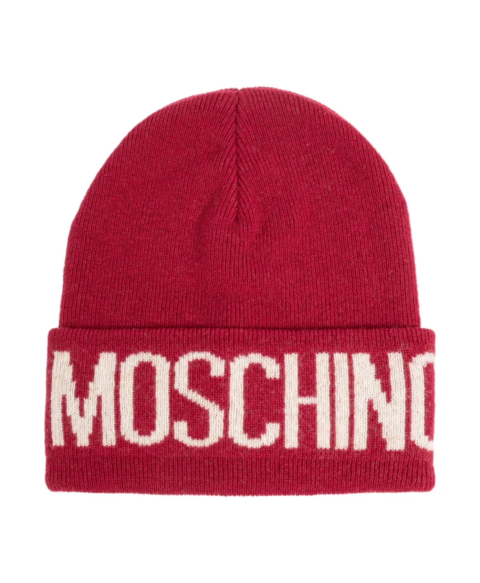 

Кепка с логотипом Moschino, красный