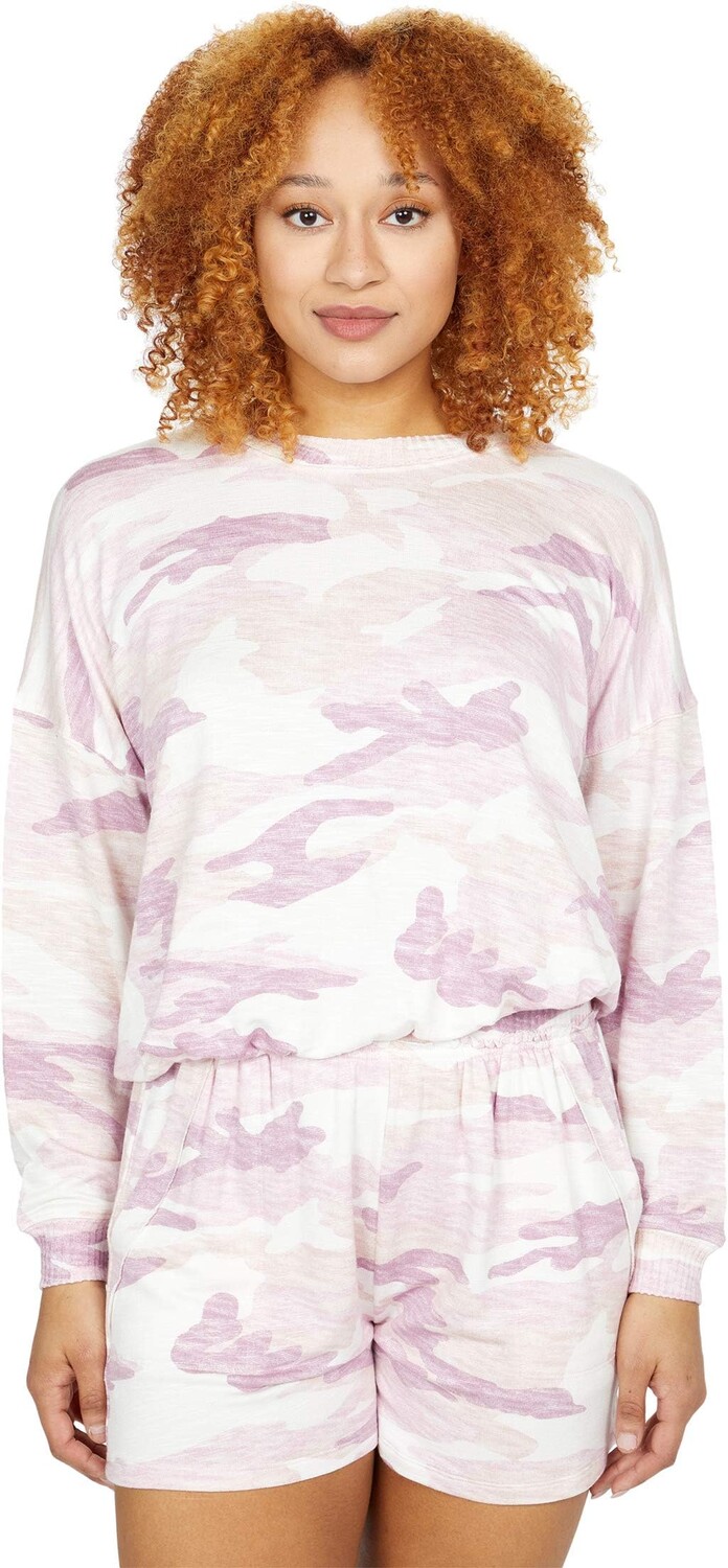

Толстовка с камуфляжным принтом Bubble Splendid, цвет Mauve Camo