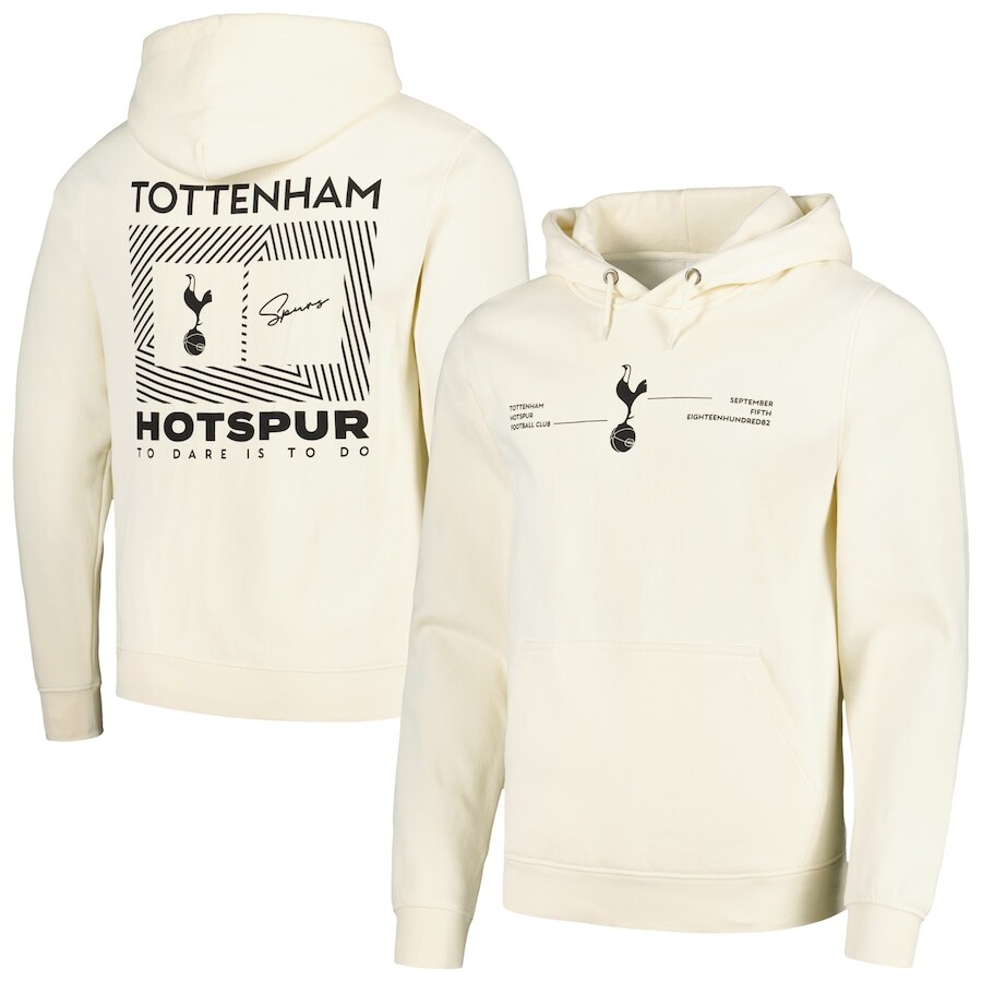 

Пуловер с капюшоном Sport Design Sweden Tottenham Hotspur, кремовый