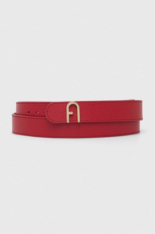 

Кожаный ремень Furla, красный