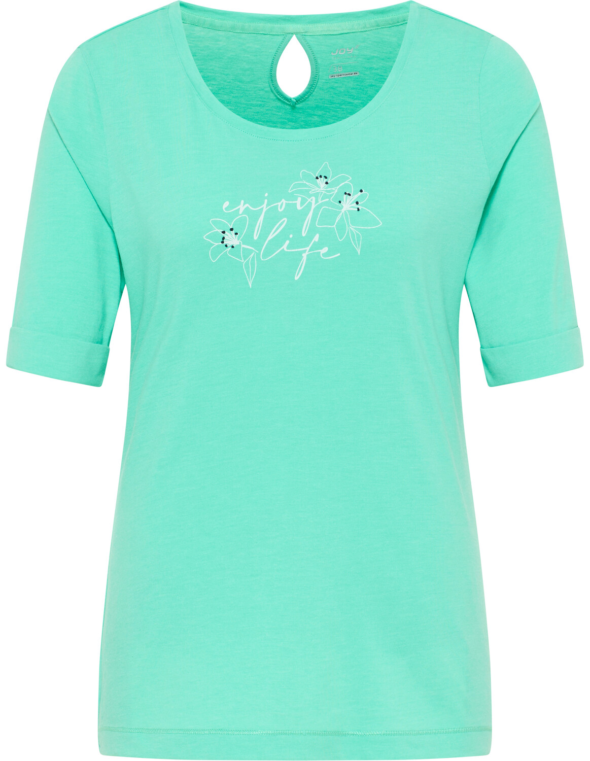 

Спортивная футболка Joy Sportswear Rundhalsshirt ANYA, цвет reef green melange