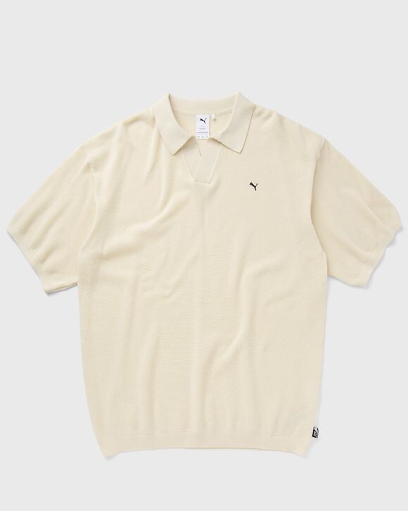 

Поло Puma Basketball Nostalgia Knitted Polo, цвет alpine snow
