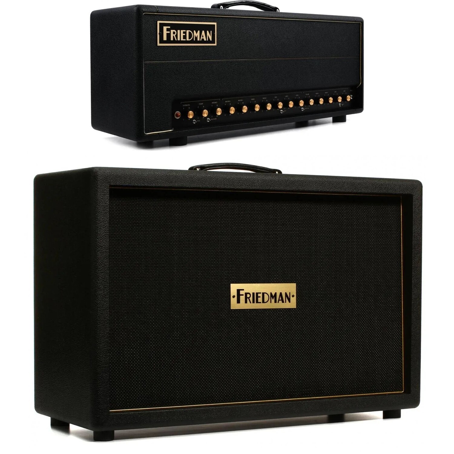 

Friedman BE-100 Deluxe 3-канальная ламповая головка мощностью 100 Вт с кабинетом 2x12 мощностью 120 Вт