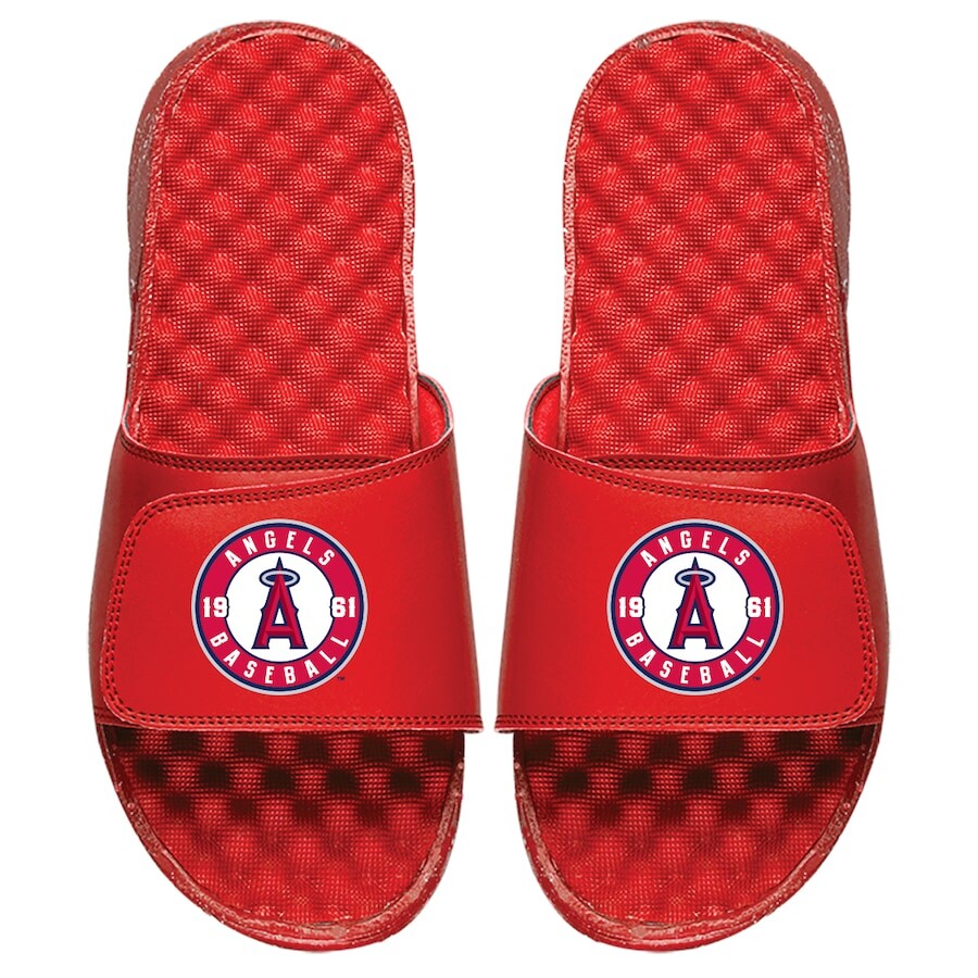 

Шлепанцы ISlide Los Angeles Angels, красный