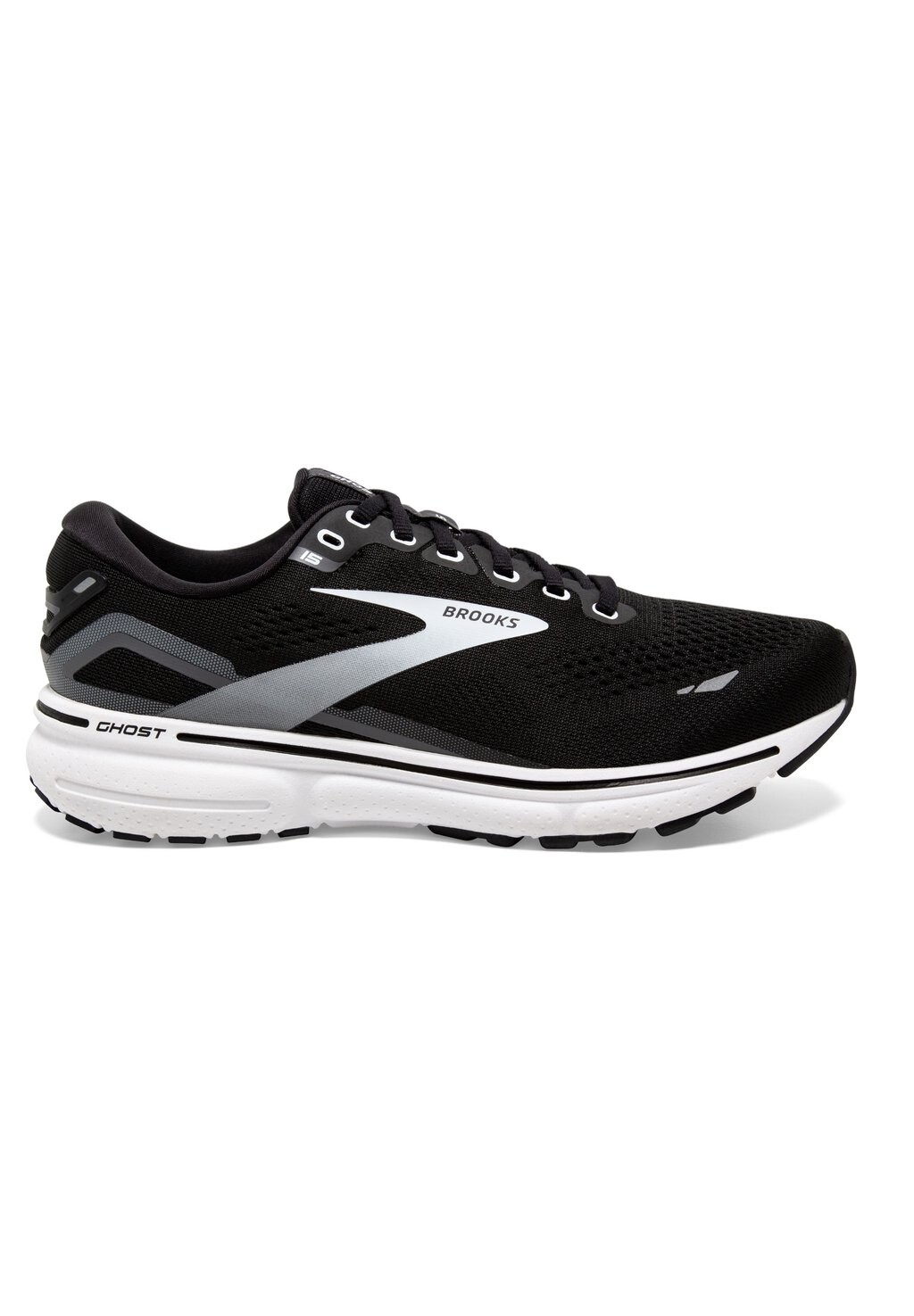 

Кроссовки Brooks Ghost 15, черный / черный жемчужно-белый