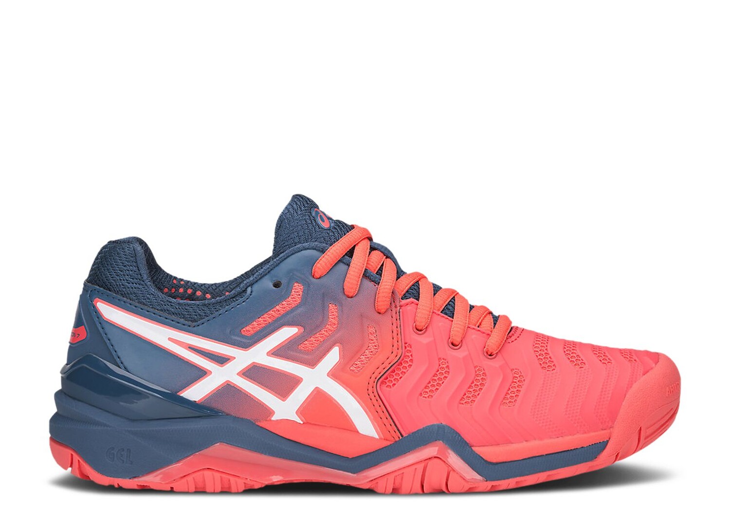 

Кроссовки ASICS Wmns Gel Resolution 7 'Papaya', красный