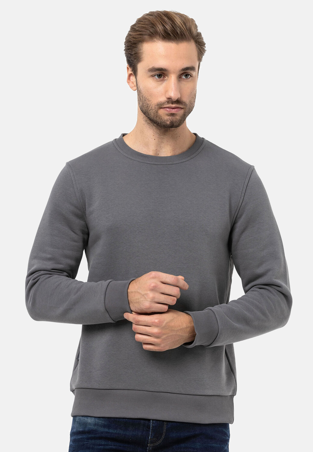 

Толстовка Cipo & Baxx Pullover, цвет ANTHRACITE
