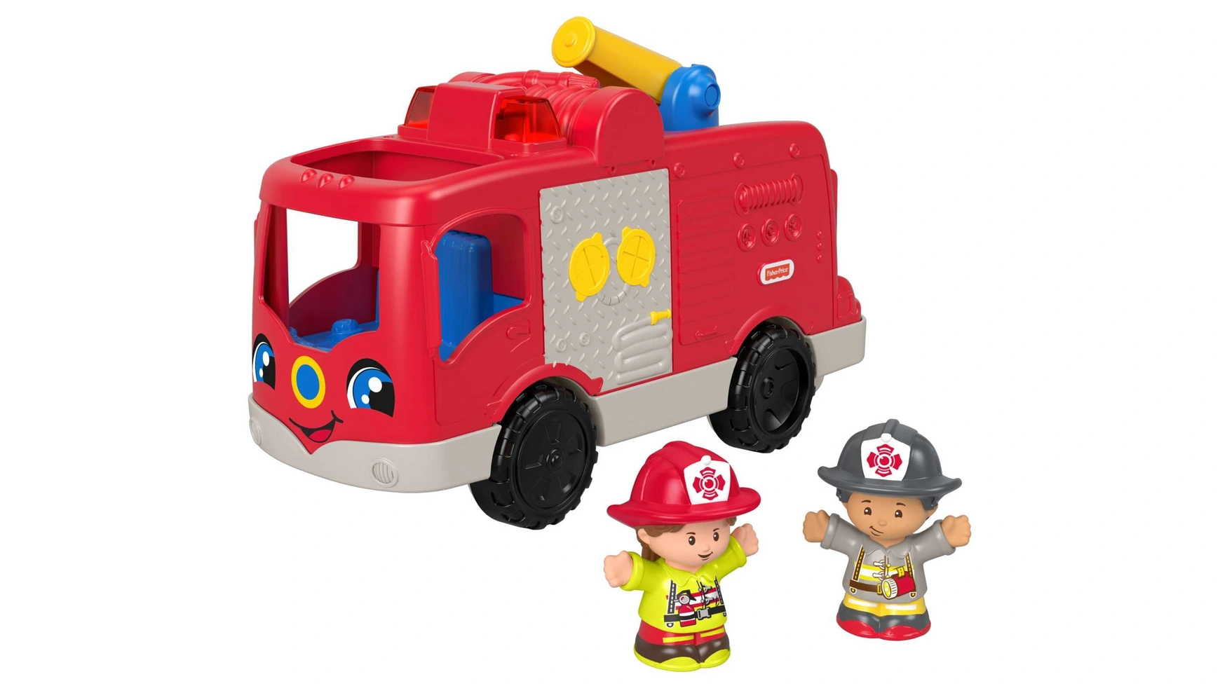 Пожарная машина Fisher Price Little People с фигурками, обучающая игрушка