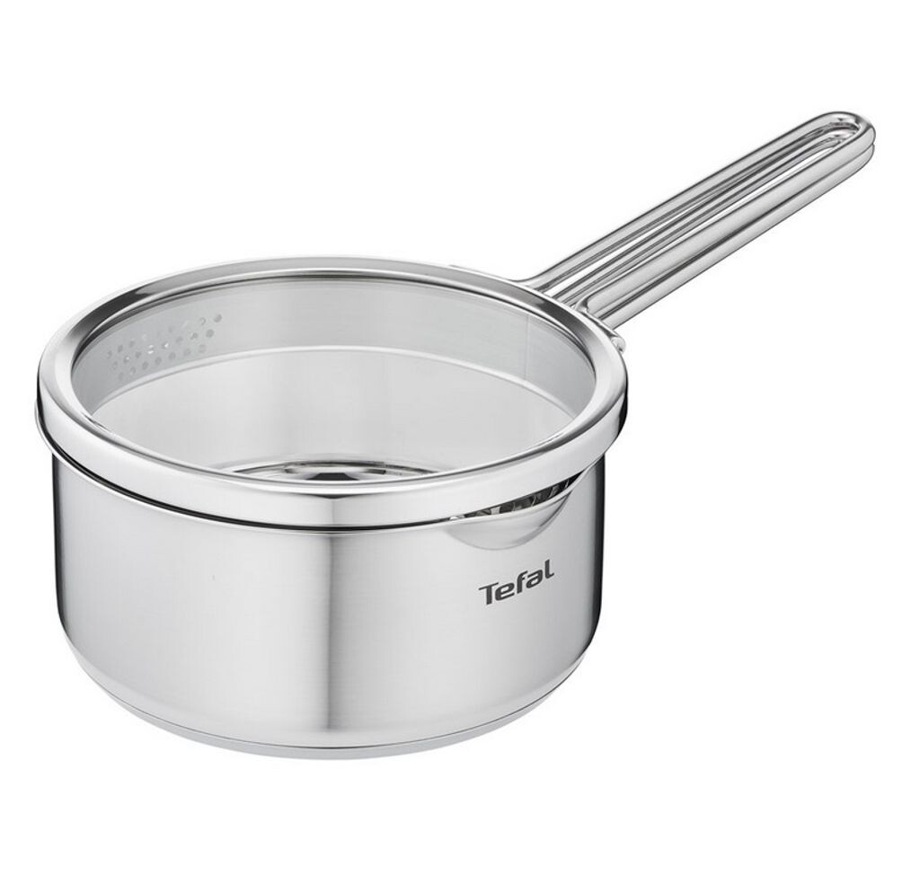 

Кастрюля Tefa Nordica 16см нержавеющая сталь Tefal, серебро