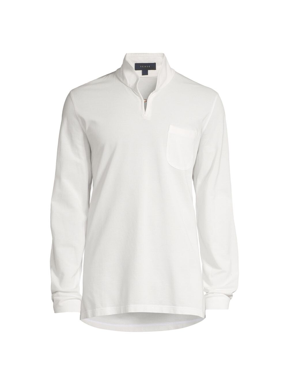 

Рубашка Ellen Polo из хлопкового пике Sease, белый