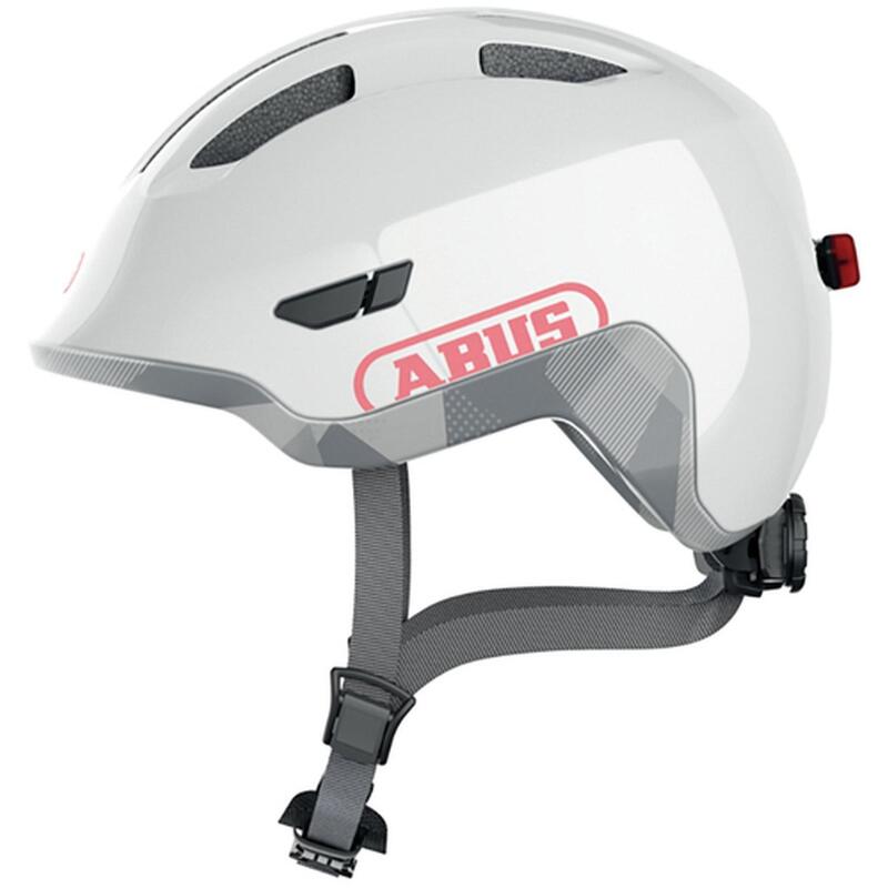Детский шлем для отдыха ABUS Smiley 3.0 Ace LED белый