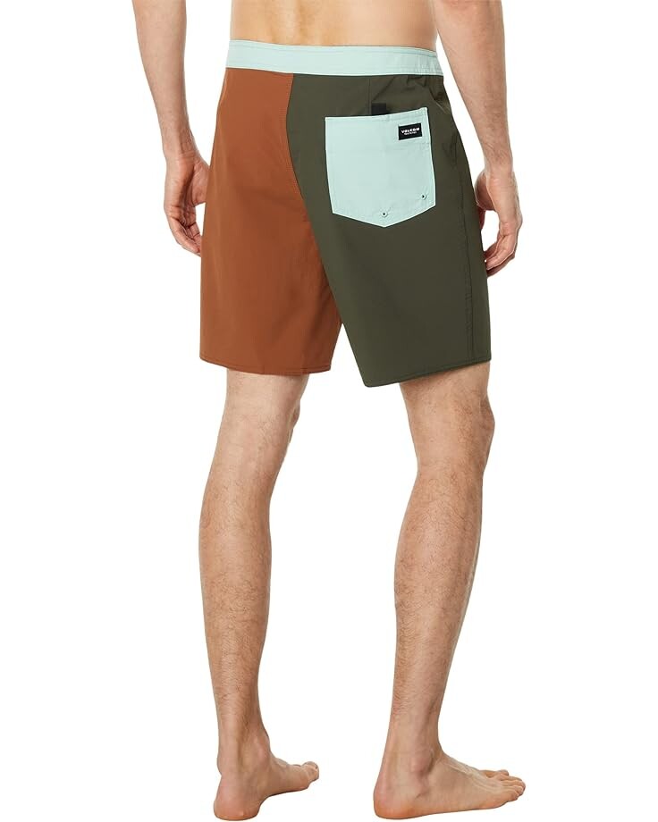 

Шорты для плавания Volcom Snapped Liberators 18" Boardshorts, цвет Rinsed Black