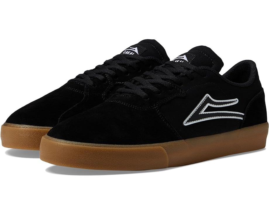 

Кроссовки Lakai Cardiff, цвет Black/Gum Suede