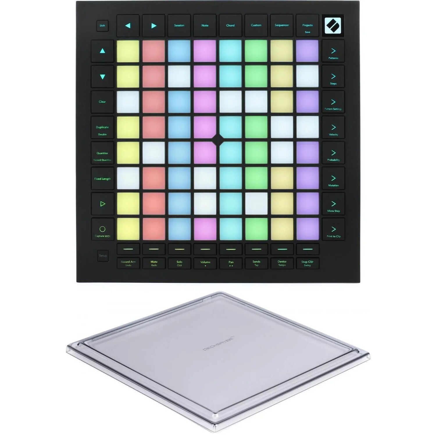 

Сетевой контроллер Novation Launchpad Pro MK3 для Ableton Live с крышкой Decksaver