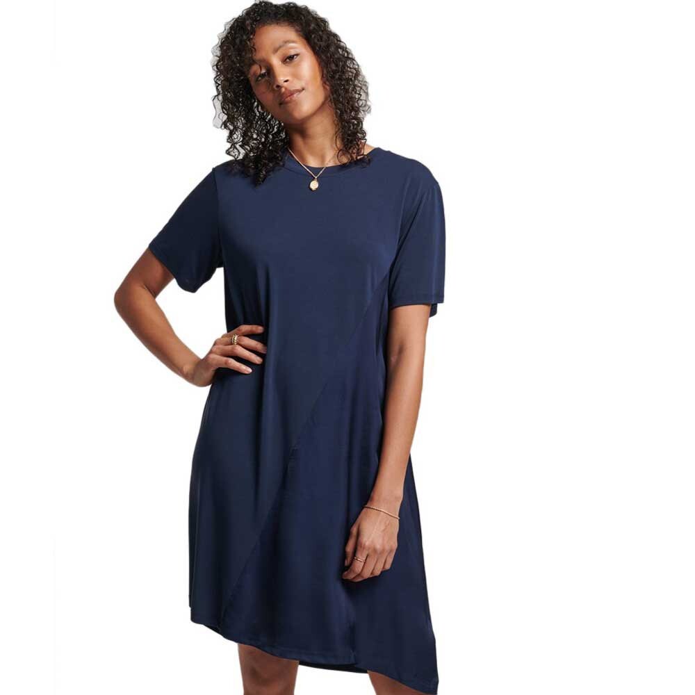 

Платье Superdry Studios Fabric Mix, синий