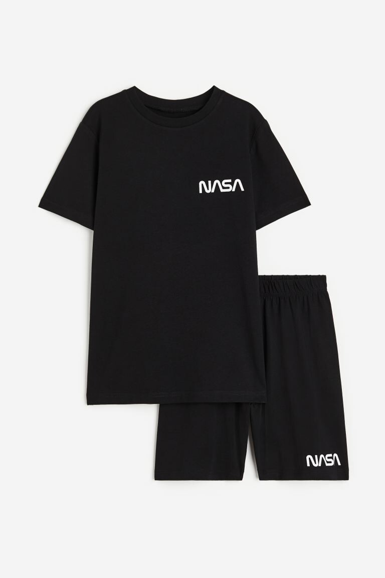 

Пижамный комплект из хлопкового джерси H&M