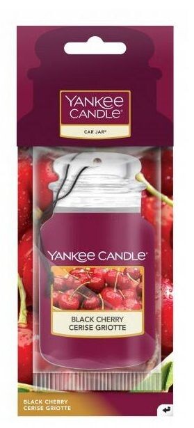 Ароматическая подвеска в машину Yankee Candle Black Cherry, 14 гр фото