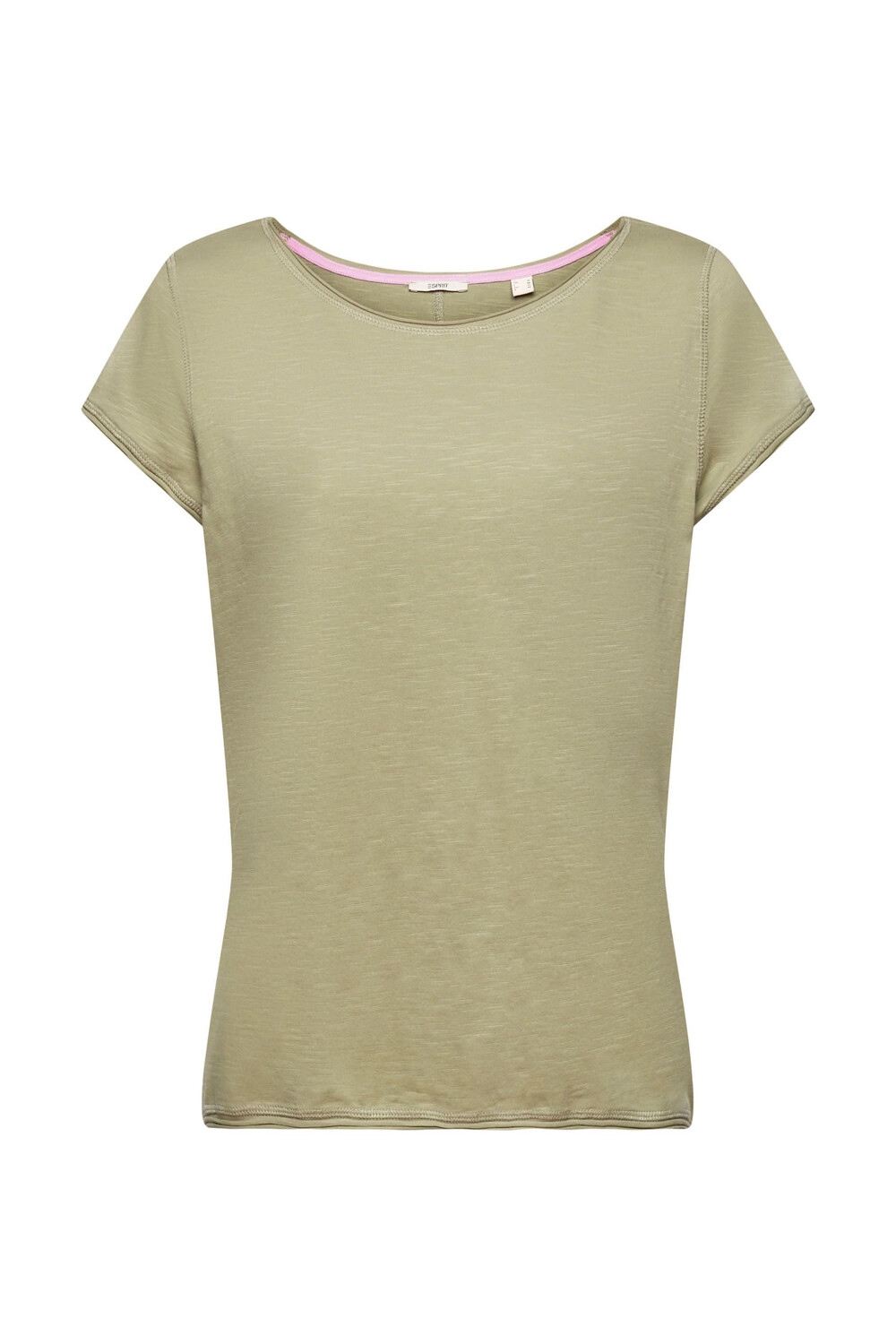 

Esprit Футболка из хлопка Slub, светло-зеленый