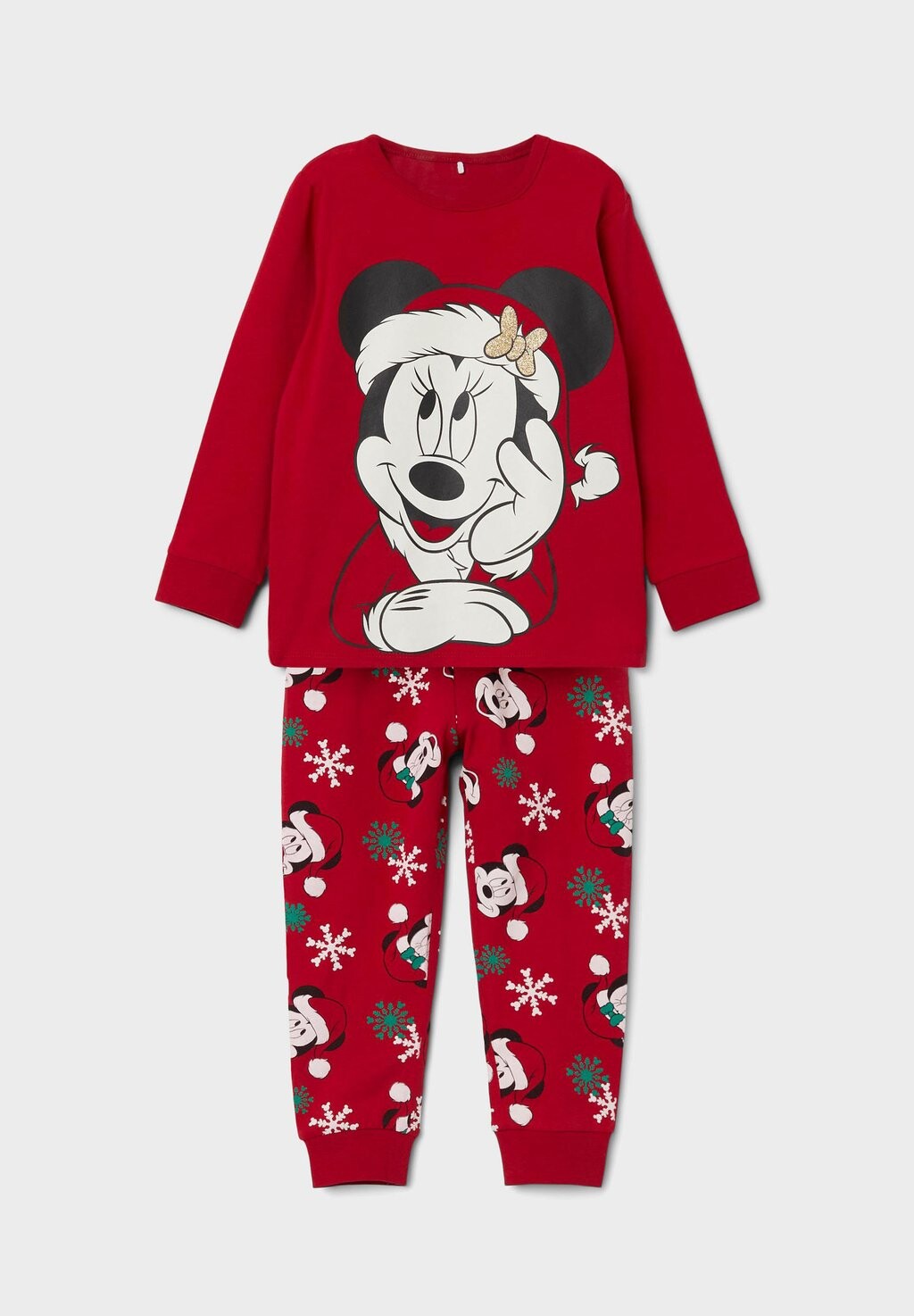 

Пижама NMFORINIS MINNIE LS NIGHTSET WDI Name it, цвет jester red