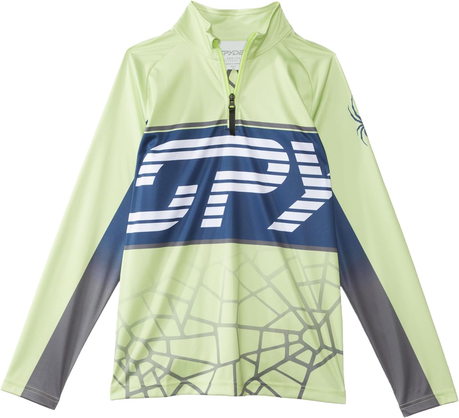 

Толстовка Spyder Web 1/2 Zip Top, цвет Lime Ice