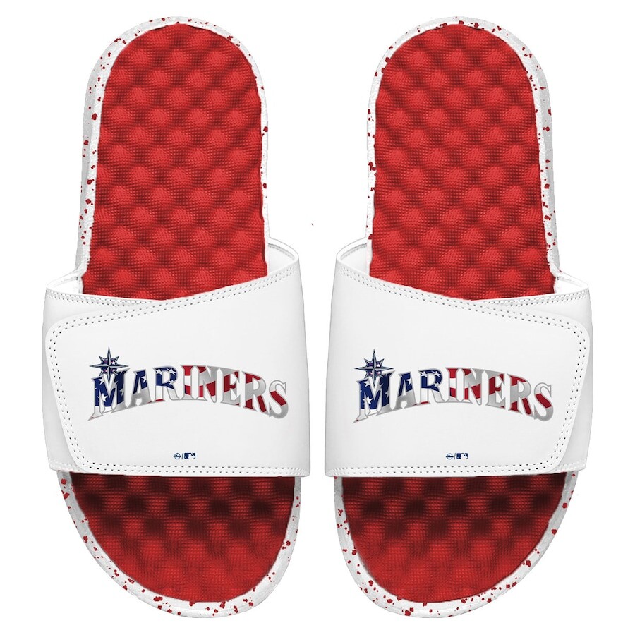 

Шлепанцы ISlide Seattle Mariners, белый